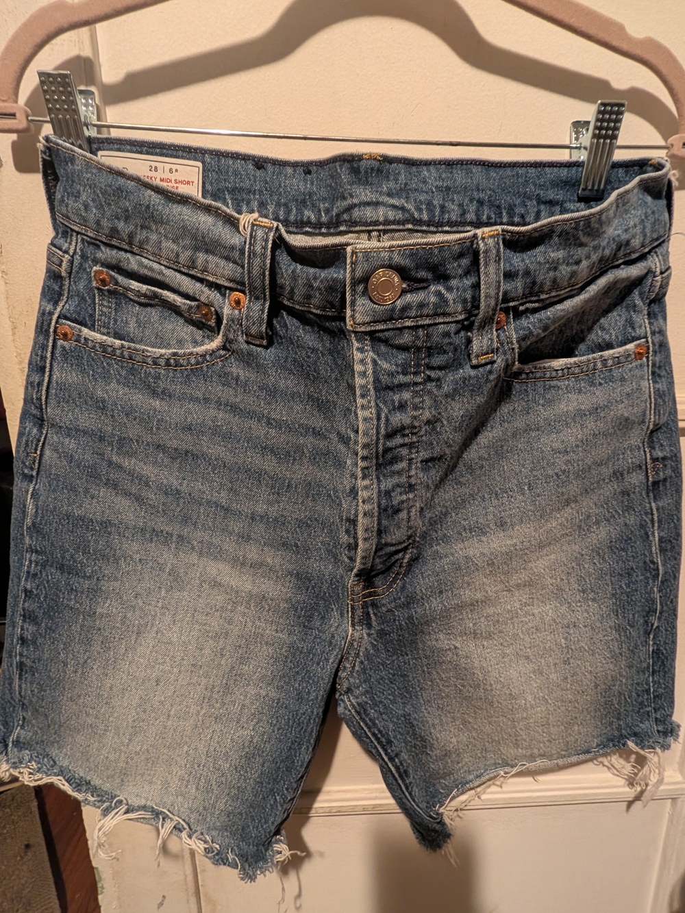 GAP Light Blue Denim Jean Shorts